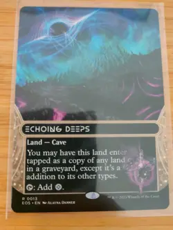 MTG Echoing Deeps (Showcase) 0013 Edge of Eternities Stellar Sights M/NM - Image 1