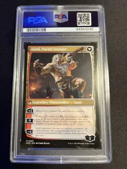 MTG Ajani, Nacatl Pariah Ajani, Nacatl Avenger Modern Horizons 3 0237 PSA 10 - Image 2