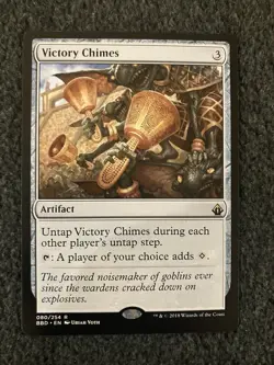 Magic The Gathering MTG - Victory Chimes - Battlebond - Image 1