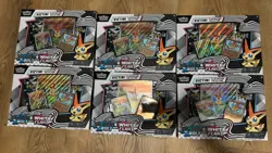 Pokemon TCG: Black Bolt And White Flare Victini Illustration Collection (x6) - Image 1