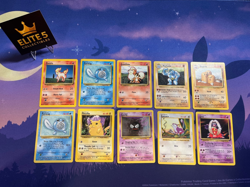 1999 Pokemon BASE SET Unlimited Edition Non- Holo COMMON Cards LP/MP (Lot of 10) - Image 1