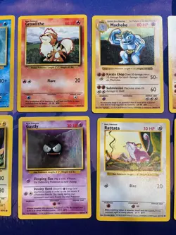1999 Pokemon BASE SET Unlimited Edition Non- Holo COMMON Cards LP/MP (Lot of 10) - Image 3