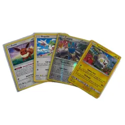 4-Card Pokemon Lot – Holo Togedemaru, RH Lucario, Shaymin, Eevee – 2016–2018 - Image 1