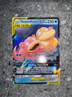 Pokemon TCG Cards Slowpoke & Psyduck GX 35/236 Unified Minds Ultra Rare Holo NM - Image 4