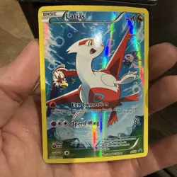 Pokemon TCG Latias XY78 Full Art Black Star Holo Promo XY Promo - Image 1