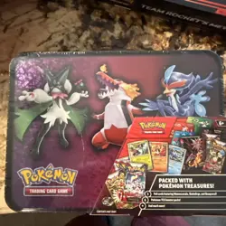 Pokemon TCG CHARIZARD Collectors Treasure Chest Lunchbox Tin BRAND NEW SEALED - Image 3