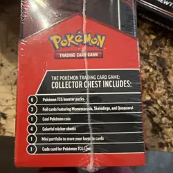 Pokemon TCG CHARIZARD Collectors Treasure Chest Lunchbox Tin BRAND NEW SEALED - Image 5