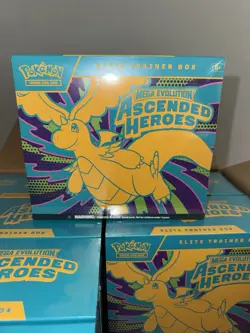 Pokemon TCG Mega Evolution Ascended Heroes Elite Trainer Box ETB Sealed New - Image 1