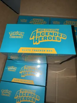 Pokemon TCG Mega Evolution Ascended Heroes Elite Trainer Box ETB Sealed New - Image 5