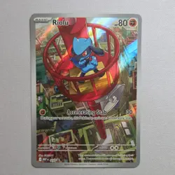 Pokemon TCG Riolu 010 Me: Mega Evolution Promo Basic Holo Promo 80 HP - Image 1
