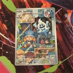 Vanillish 190/182 SV04 Paradox Rift Illustration Rare Holo Pokemon - Image 1