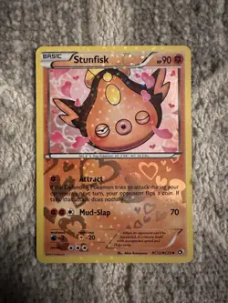 Pokemon Stunfisk 2013 RC12 Radiant Collection Holo - Image 1