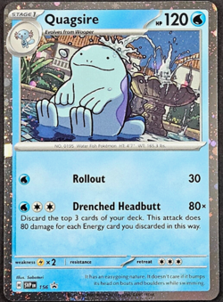 Quagsire - SVP156 - Surging Sparks - Promo Black Star - NM/M - Image 1