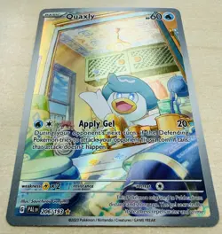 Quaxly 206/193 - Scarlet & Violet Paldea Evolved Illustration Rare - Pokemon NM - Image 2