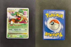 POKEMON UNGRADED TORTERRA LV.X DP09 HOLO P DIAMOND AND PEARL TIN PROMOS LP - Image 1