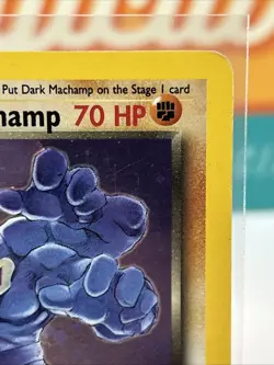 Dark Machamp #10 Holo Rare WoTC Pokemon TCG 2000 Team Rocket DMG - Image 5