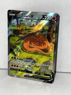 Pokemon Charizard V SWSH260 Sword & Shield Promo Full Art Holo Rare - Image 1