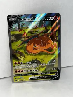 Pokemon Charizard V SWSH260 Sword & Shield Promo Full Art Holo Rare - Image 2