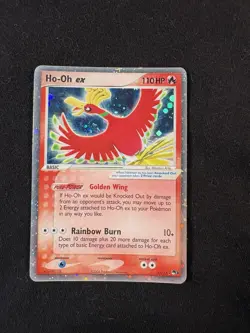 Pokemon Ho-Oh ex with swirl 🌀 017/017 POP Series 3 Ultra Rare Holo 2006 - Image 1
