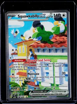 Squawkabilly ex #264/193 SV02: Paldea Evolved Pokemon - Image 1