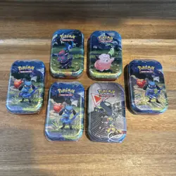 Pokemon Ascended Heroes Mini Tin Lot x6 Bundle Black Bolt White Flare 🔥 - Image 1