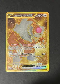 Pokemon - 222/167 Bloodmoon Ursaluna ex - Twilight Masquerade NM/M - Image 1