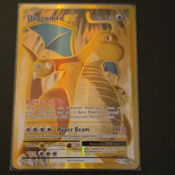 Pokemon Dragonite EX Ultra Rare Full Art Holo 106/108 Evolutions 180 HP 2016 - Image 1