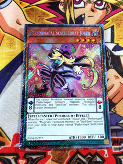 Performapal Skullcrobat Joker ra04-en257 (M/NM+) Platinum-Secret Rare Yu-Gi-Oh! - Image 1