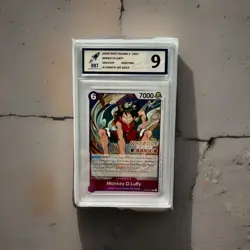 Stamped Monkey D Luffy Judge OP03-070 Pillars Of Strength One Piece RKT 9 - Image 1