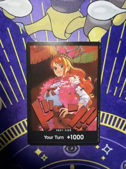 DON!! Card (Nami) One Piece EB03 Heroines Edition - Image 1