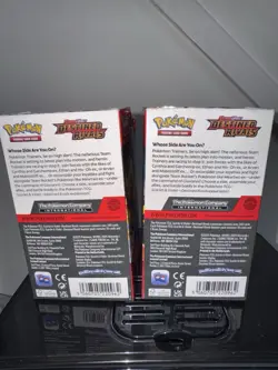 2x Pokemon TCG Destined Rivals Half Booster Box 18 Packs Unsealed - Image 3