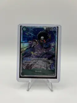 One Piece CCG Brook OP15-032 6000 Power Character Card - Image 1