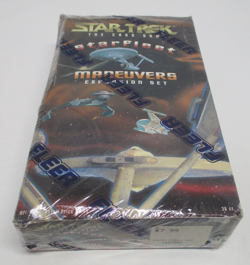 SEALED BOX! 1996 STAR TREK Starfleet Maneuvers Game Cards - Image 1
