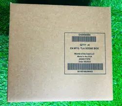 MTG Avatar The Last Airbender Scene Box Case 4 Sealed Boxes Magic The Gathering - Image 1