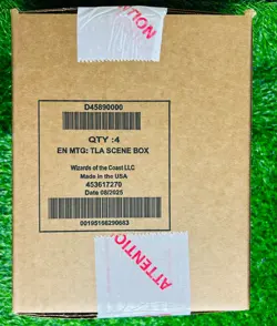 MTG Avatar The Last Airbender Scene Box Case 4 Sealed Boxes Magic The Gathering - Image 2