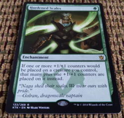 Hardened Scales | Khans of Tarkir | NM | Rare Enchantment | MTG - Image 2