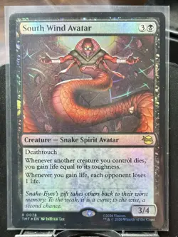 South Wind Avatar - FOIL - MTG - TMT - 0078 - RARE ~ NM - Image 1