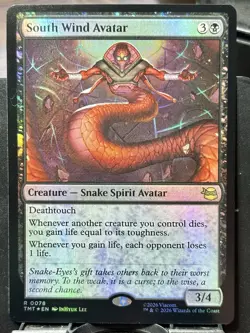South Wind Avatar - FOIL - MTG - TMT - 0078 - RARE ~ NM - Image 2