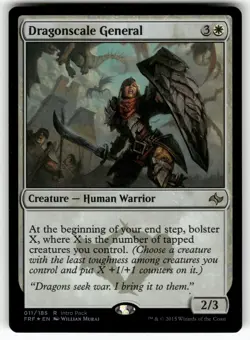 Dragonscale General 11 Unique and Miscellaneous Promos MTG Foil LP - Image 1