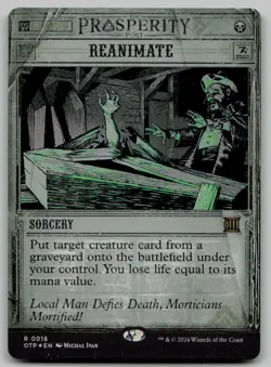 Reanimate R Outlaws of Thunder Junction: Breaking News 18 NM - Image 1