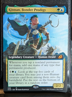 Kinnan, Bonder Prodigy (Extended Art) - Ikoria: Lair of Behemoths - Image 1