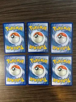 x6 Gastly Haunter Collection NO DUPLICATES Various Sets Pokemon Lot #216 - Image 2