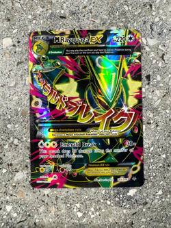 Pokemon TCG M Rayquaza EX 105/108 Roaring Skies Full Art Ultra Rare Holo NM - Image 1