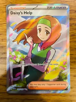 NEAR MINT! Daisy's Help (195/165) S&V 151 Full Art Ultra Rare Pokemon Card! - Image 1