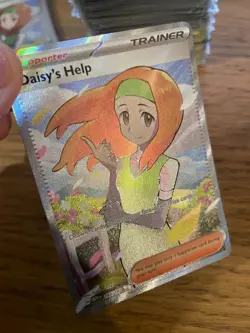 NEAR MINT! Daisy's Help (195/165) S&V 151 Full Art Ultra Rare Pokemon Card! - Image 3