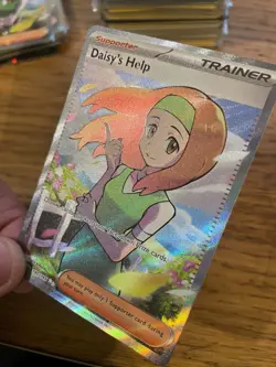 NEAR MINT! Daisy's Help (195/165) S&V 151 Full Art Ultra Rare Pokemon Card! - Image 4