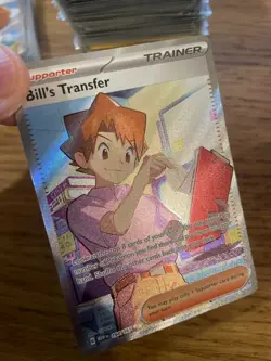 NEAR MINT! Bill's Transfer (194/165) S&V 151 Full Art Ultra Rare Pokemon Card! - Image 3