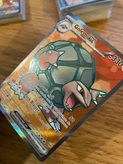 NEAR MINT! Golem ex (189/165) S&V 151 Full Art Ultra Rare Pokemon Card! - Image 4