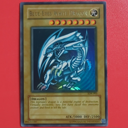 Konami Blue-Eyes White Dragon SDK-001 Kaiba Ultra Rare Holo 3000/2500 - Image 2