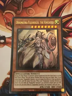 MP21-EN104 Dogmatika Fleurdelis, the Knighted Ultra Rare 1st Edition Mint YuGiOh - Image 2